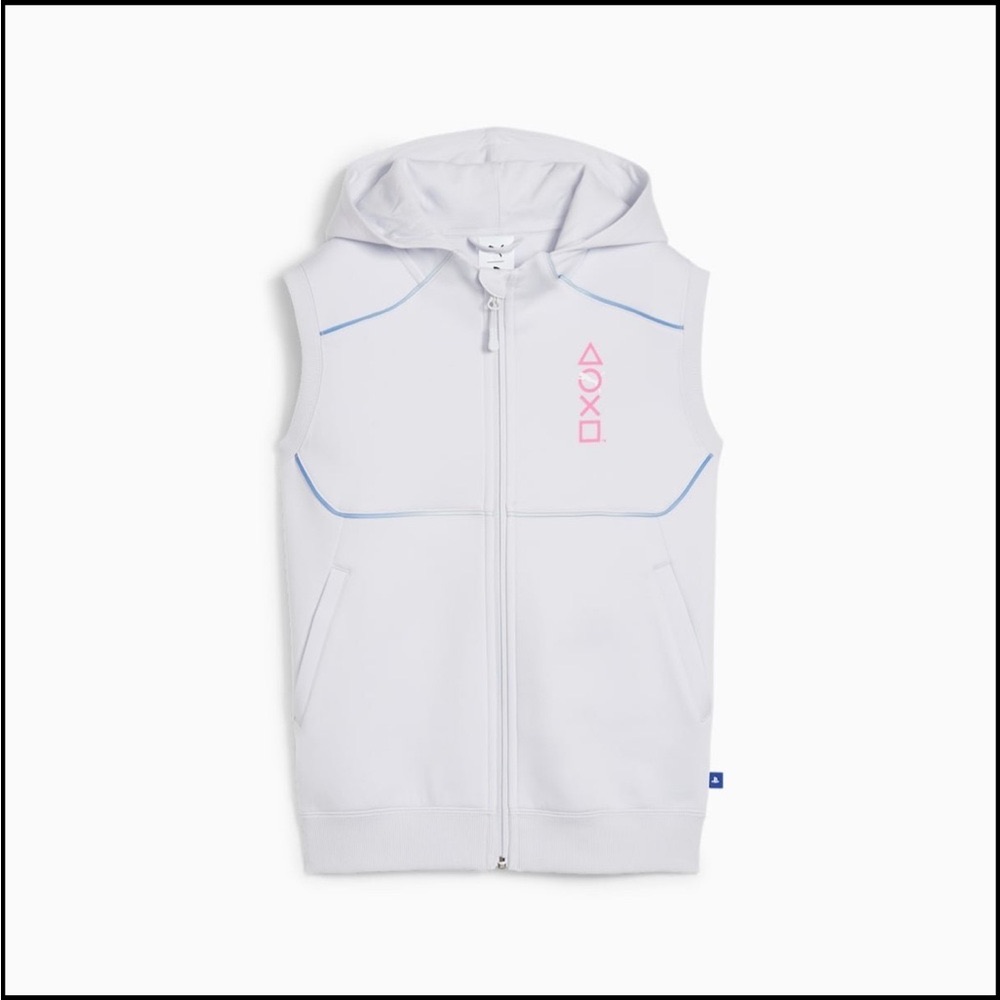 3 Nwt Puma X Playstation Hoodie Vest